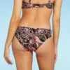 Women's Cheeky Bikini Bottom - Shade & Shore™ Black Paisley Print -Swimsuits Popular Store unnamed file 2139
