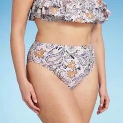 Women's High Leg High Waist Bikini Bottom - Kona Sol™ Multi -Swimsuits Popular Store unnamed file 2218