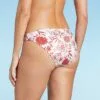 Women's Medium Coverage Hipster Bikini Bottom - Kona Sol™ White and Red -Swimsuits Popular Store unnamed file 2249