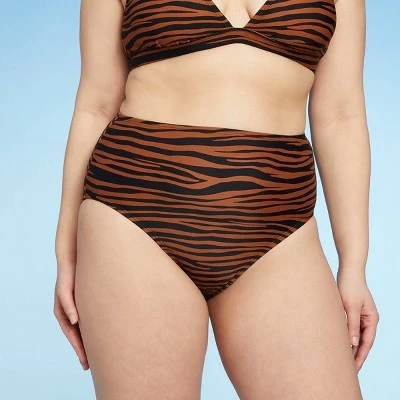 Women's Medium Coverage High Waist Bikini Bottom - Kona Sol™ Black 5 Women's Medium Coverage High Waist Bikini Bottom - Kona Sol™ Black - Image 3