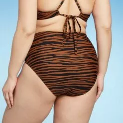 Women's Medium Coverage High Waist Bikini Bottom - Kona Sol™ Black 16 Women's Medium Coverage High Waist Bikini Bottom - Kona Sol™ Black -Swimsuits Popular Store unnamed file 2263