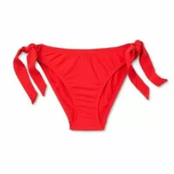 Women's Side-Tie Bikini Bottom - Sea Angel Red 17 Women's Side-Tie Bikini Bottom - Sea Angel Red -Swimsuits Popular Store unnamed file 2286