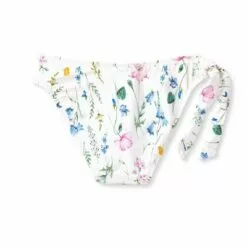 Women's Side-Tie Bikini Bottom - Sea Angel White -Swimsuits Popular Store unnamed file 2309