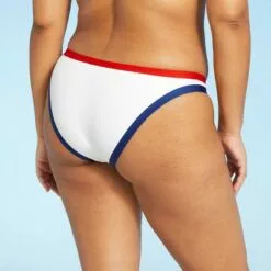 Women's Blocked Trim Ribbed Bikini Bottom - Sea Angel White 16 Women's Blocked Trim Ribbed Bikini Bottom - Sea Angel White -Swimsuits Popular Store unnamed file 2318