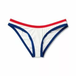 Women's Blocked Trim Ribbed Bikini Bottom - Sea Angel White 17 Women's Blocked Trim Ribbed Bikini Bottom - Sea Angel White -Swimsuits Popular Store unnamed file 2319