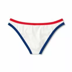 Women's Blocked Trim Ribbed Bikini Bottom - Sea Angel White 18 Women's Blocked Trim Ribbed Bikini Bottom - Sea Angel White -Swimsuits Popular Store unnamed file 2320