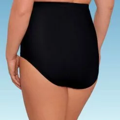 Women's Slimming Control Ultra High Waist Bikini Bottom - Dreamsuit by Miracle Brands Black -Swimsuits Popular Store unnamed file 2352