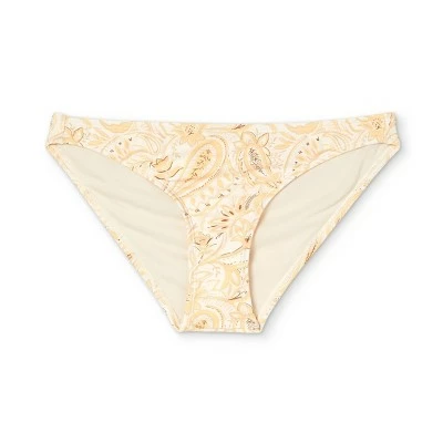 Juniors' Cheeky Bikini Bottom - Xhilaration™ Cream Paisley Print 7 Juniors' Cheeky Bikini Bottom - Xhilaration™ Cream Paisley Print - Image 5