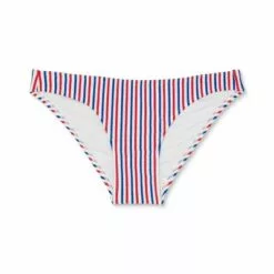 Juniors' Ribbed Cheeky Bikini Bottom - Xhilaration™ Red/White/Blue Stripe -Swimsuits Popular Store unnamed file 2524