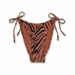 Juniors' Ribbed Cheeky High Leg V-String Bikini Bottom - Xhilaration™ Brown Animal Print 14 Juniors' Ribbed Cheeky High Leg V-String Bikini Bottom - Xhilaration™ Brown Animal Print -Swimsuits Popular Store unnamed file 2536