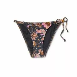 Juniors' Asymmetrical String High Leg Scoop Bikini Bottom - Xhilaration™ Paisley Print -Swimsuits Popular Store unnamed file 2559