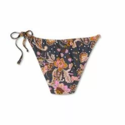 Juniors' Asymmetrical String High Leg Scoop Bikini Bottom - Xhilaration™ Paisley Print -Swimsuits Popular Store unnamed file 2560