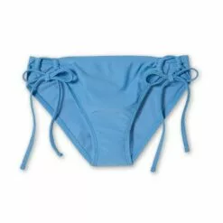 Juniors' String Cheeky Bikini Bottom - Xhilaration™ Blue Denim -Swimsuits Popular Store unnamed file 2570