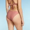 Juniors' Textured Cheeky Bikini Bottom - Xhilaration™ Mauve -Swimsuits Popular Store unnamed file 2594