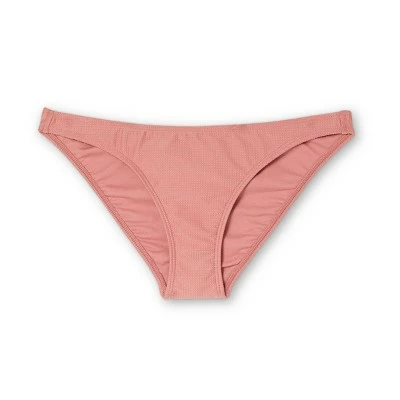Juniors' Textured Cheeky Bikini Bottom - Xhilaration™ Mauve 7 Juniors' Textured Cheeky Bikini Bottom - Xhilaration™ Mauve - Image 5