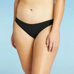 Juniors' Ribbed Hipster Bikini Bottom - Xhilaration™ Black -Swimsuits Popular Store unnamed file 2678