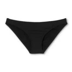 Juniors' Ribbed Hipster Bikini Bottom - Xhilaration™ Black -Swimsuits Popular Store unnamed file 2680