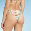 Juniors' High Leg Scoop Bikini Bottom - Xhilaration™ Multi Tropical Print -Swimsuits Popular Store unnamed file 2698