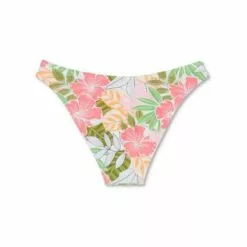 Juniors' High Leg Scoop Bikini Bottom - Xhilaration™ Multi Tropical Print -Swimsuits Popular Store unnamed file 2703