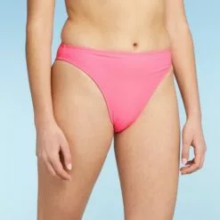 Juniors' Cheeky High Leg Mid-Waist Bikini Bottom - Xhilaration™ Pink 22 Juniors' Cheeky High Leg Mid-Waist Bikini Bottom - Xhilaration™ Pink -Swimsuits Popular Store unnamed file 2729