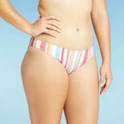 Juniors' Hipster Bikini Bottom - Xhilaration™ Multi Stripe -Swimsuits Popular Store unnamed file 2744