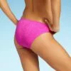 Juniors' Textured Cheeky Bikini Bottom - Xhilaration™ Hot Pink -Swimsuits Popular Store unnamed file 2764
