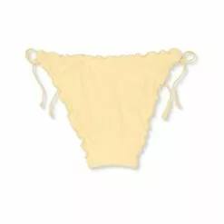 Juniors' Ruffle High Leg Scoop Bikini Bottom - Xhilaration™ Light Yellow -Swimsuits Popular Store unnamed file 2791