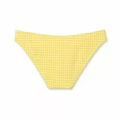 Juniors' Textured Gingham Cheeky Bikini Bottom - Xhilaration™ Yellow -Swimsuits Popular Store unnamed file 2802