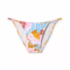 Juniors' Strappy Bikini Bottom - Xhilaration™ Abstract Floral Print -Swimsuits Popular Store unnamed file 2823