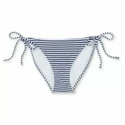 Juniors' String Bikini Bottom - Xhilaration™ Navy/White Stripe -Swimsuits Popular Store unnamed file 2862