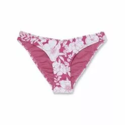 Juniors' Ribbed Cheeky High V-Leg Bikini Bottom - Xhilaration™ Berry Pink Floral Print 17 Juniors' Ribbed Cheeky High V-Leg Bikini Bottom - Xhilaration™ Berry Pink Floral Print -Swimsuits Popular Store unnamed file 2884