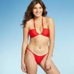 Juniors' High Leg Scoop String Bikini Bottom - Xhilaration™ Red 14 Juniors' High Leg Scoop String Bikini Bottom - Xhilaration™ Red -Swimsuits Popular Store unnamed file 2892