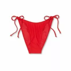 Juniors' High Leg Scoop String Bikini Bottom - Xhilaration™ Red 17 Juniors' High Leg Scoop String Bikini Bottom - Xhilaration™ Red -Swimsuits Popular Store unnamed file 2895