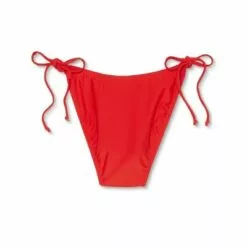 Juniors' High Leg Scoop String Bikini Bottom - Xhilaration™ Red 18 Juniors' High Leg Scoop String Bikini Bottom - Xhilaration™ Red -Swimsuits Popular Store unnamed file 2896