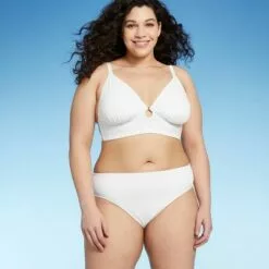 Juniors' Plus Size Ribbed Cheeky Hipster Bikini Bottom - Xhilaration™ White 11 Juniors' Plus Size Ribbed Cheeky Hipster Bikini Bottom - Xhilaration™ White -Swimsuits Popular Store unnamed file 2934