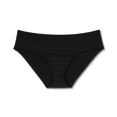 Juniors' Plus Size Hipster Bikini Bottom - Xhilaration™ Black 5 Juniors' Plus Size Hipster Bikini Bottom - Xhilaration™ Black - Image 3