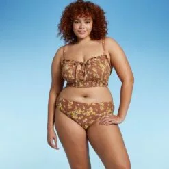 Juniors' Plus Size Cheeky Hipster Bikini Bottom - Xhilaration™ Multi Floral Print 10 Juniors' Plus Size Cheeky Hipster Bikini Bottom - Xhilaration™ Multi Floral Print -Swimsuits Popular Store unnamed file 2970