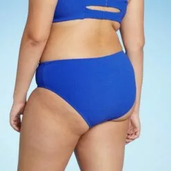 Juniors' Plus Size Terry Cheeky Bikini Bottom - Xhilaration™ White