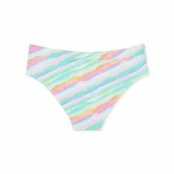 Juniors' Plus Size Ribbed High Leg High Waist Bikini Bottom - Xhilaration™ Multi -Swimsuits Popular Store unnamed file 3003