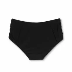 Women's Plus Size High Waist Side-Cinch Bikini Bottom - Kona Sol™ Black -Swimsuits Popular Store unnamed file 3035