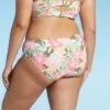 Juniors' Plus Size Hipster Bikini Bottom - Xhilaration™ Multi Tropical Print -Swimsuits Popular Store unnamed file 3048