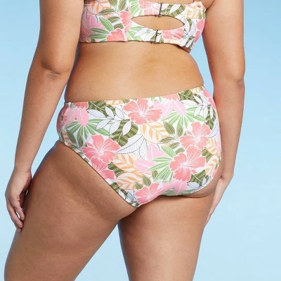 Juniors' Plus Size Hipster Bikini Bottom - Xhilaration™ Multi Tropical Print 3 Juniors' Plus Size Hipster Bikini Bottom - Xhilaration™ Multi Tropical Print