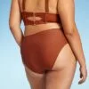 Juniors' Plus Size Hipster Bikini Bottom - Xhilaration™ Rust -Swimsuits Popular Store unnamed file 3068