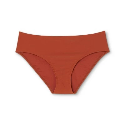 Juniors' Plus Size Hipster Bikini Bottom - Xhilaration™ Rust 5 Juniors' Plus Size Hipster Bikini Bottom - Xhilaration™ Rust - Image 3