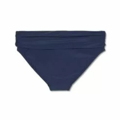 Maternity Foldover Swim Bottoms - Isabel Maternity by Ingrid & Isabel™ Navy L -Swimsuits Popular Store unnamed file 3114