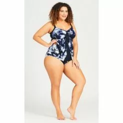 AVENUE | Tie Dye Swim Brief - navy -Swimsuits Popular Store unnamed file 3156