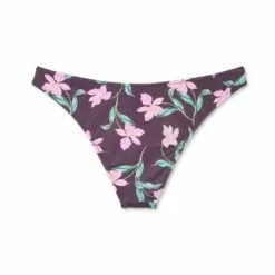 Women's High Leg Extra Cheeky Bikini Bottom - Shade & Shore™ Dusk Floral -Swimsuits Popular Store unnamed file 3182