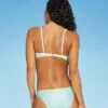 Juniors' Shiny Bralette Bikini Top - Xhilaration™ Light Blue -Swimsuits Popular Store unnamed file 3194