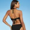 Women's Faux Wrap Bikini Top - Kona Sol™ Mudstone Blue -Swimsuits Popular Store unnamed file 3278