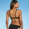 Women's Simple Square Neck Over the Shoulder Bikini Top - Kona Sol™ Black -Swimsuits Popular Store unnamed file 3302